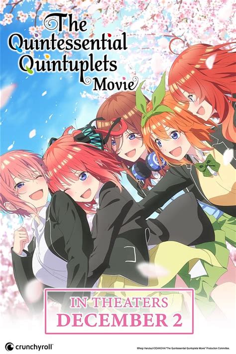 The Quintessential Quintuplets Movie (English Dub).